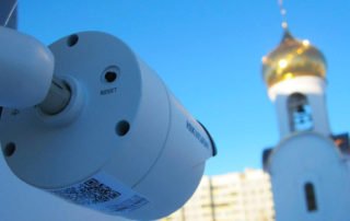 Монтаж систем видеонаблюдения в церквях Москвы и Подмосковья