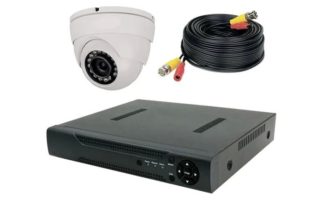 Подключение аналоговых и гибридных камер видеонаблюдения