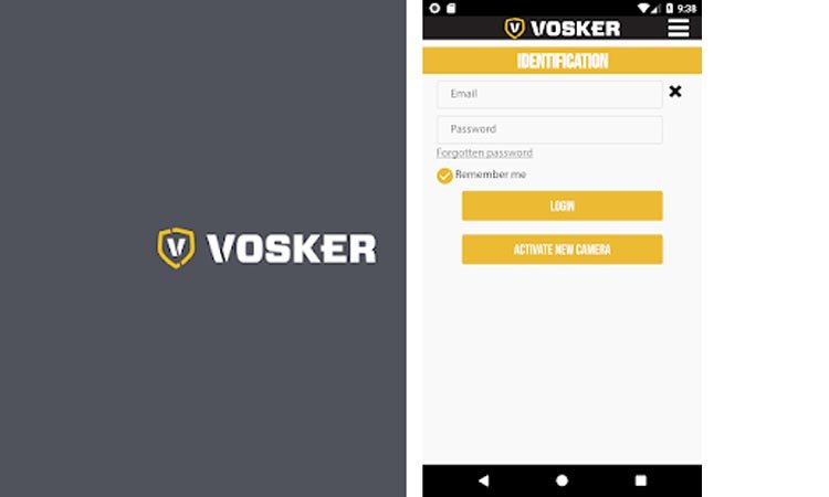 Vosker - приложение для видеонаблюдения. Видеомануал. Скачать