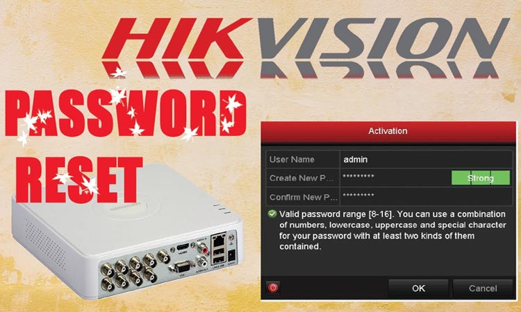 Как сбросить пароль к оборудованию HikVision?