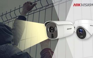Регулирование настроек светодиодного прожектора на камерах Hikvision